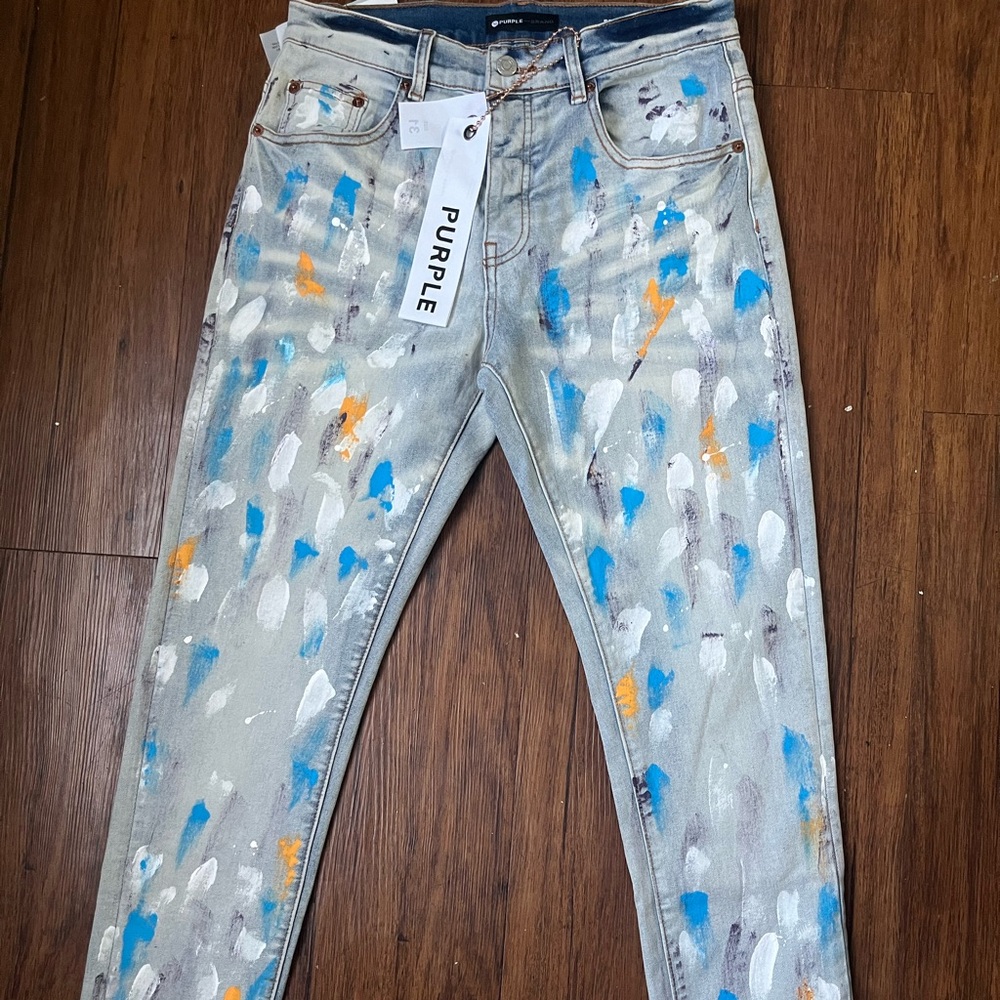 Purple jean size 31
